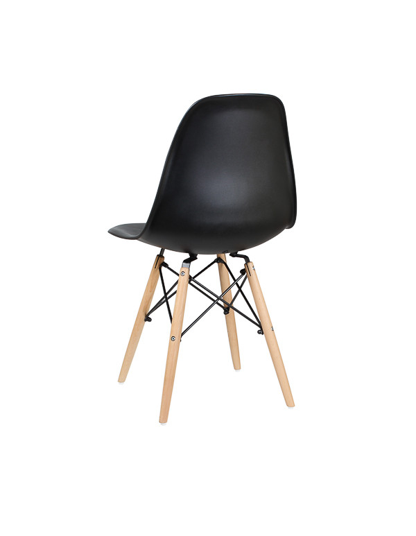 Стул обеденный EAMES DSW WX-503, пластик черный